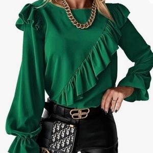 Beautiful green blouse